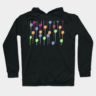 Multicolor Paint Drips Hoodie